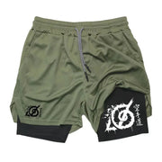 Short de Compression Naruto - Karaté Shinobi Magasin Manga