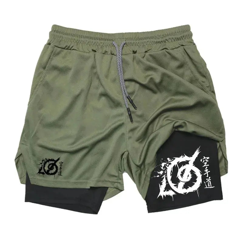 Short de Compression Naruto - Karaté Shinobi Magasin Manga