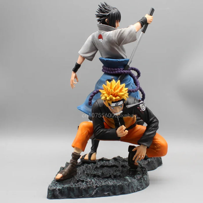 Figurine Naruto - Naruto Uzumaki & Sasuke Uchiha Battle Version