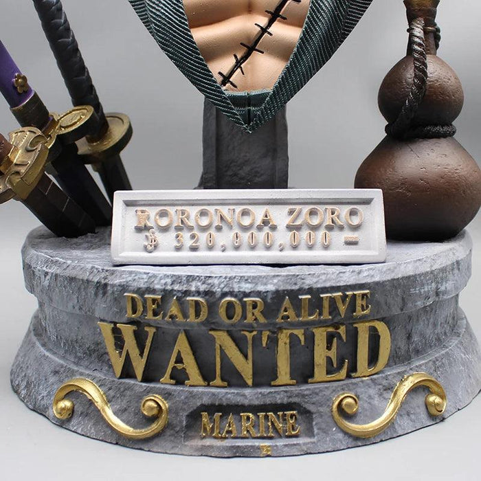 Figurine One Piece - Wanted Bust Roronoa Zoro