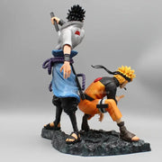 Figurine Naruto - Naruto Uzumaki & Sasuke Uchiha Battle Version - Magasin Manga