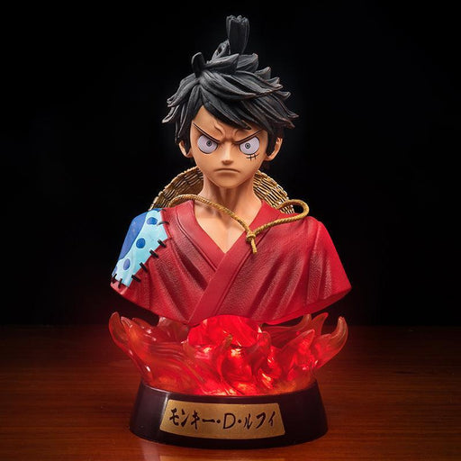 Buste One Piece Monkey D Luffy à LED - Magasin Manga