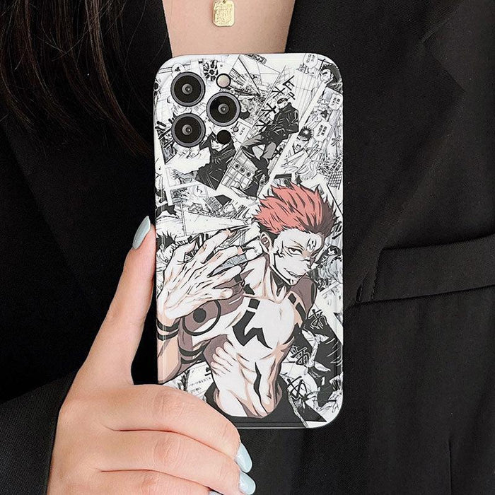 Coque iPhone Jujutsu Kaisen Gojo & Yuji - Magasin Manga