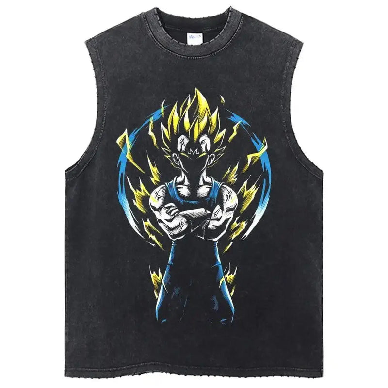 Débardeur Dragon Ball Z - Majin Vegeta Gym - Magasin Manga