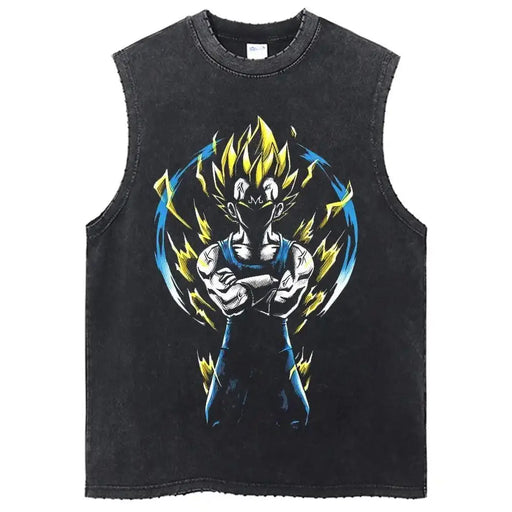 Débardeur Dragon Ball Z - Majin Vegeta Gym - Magasin Manga