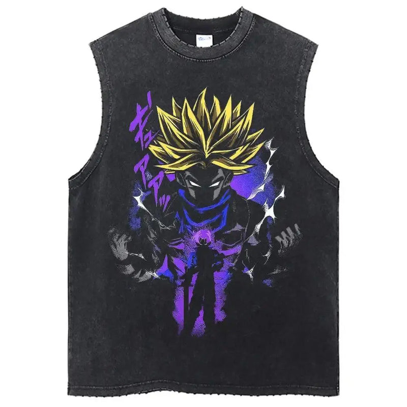 Débardeur Dragon Ball Z - Vegeta Gym Power - Magasin Manga