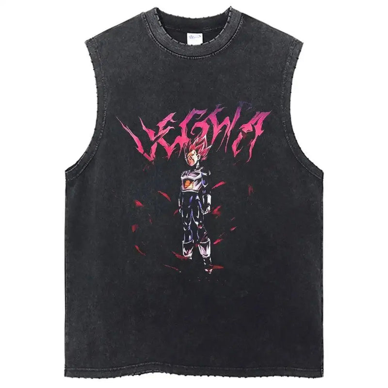 Débardeur Dragon Ball Z - Vegeta Pink - Magasin Manga