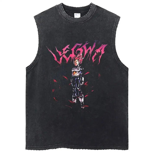 Débardeur Dragon Ball Z - Vegeta Pink - Magasin Manga