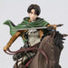 Figurine l'Attaque des Titans "Rivaille Ackerman à cheval" - Magasin Manga