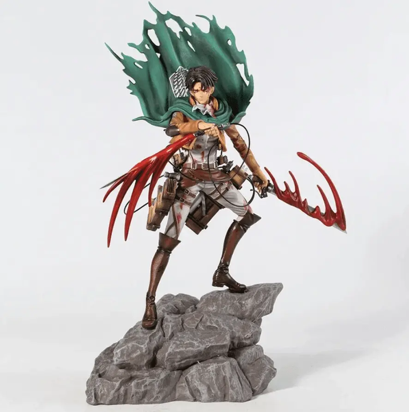 Figurine L'attaque des Titans "Rivaille Ackerman" - Magasin Manga