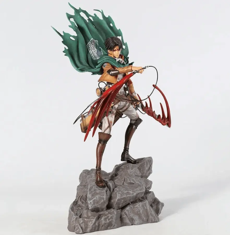 Figurine L'attaque des Titans "Rivaille Ackerman" - Magasin Manga