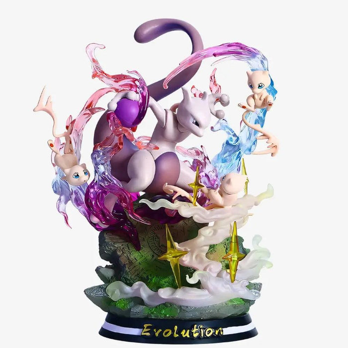 Figura Pokémon - Evolución de Mewtwo 