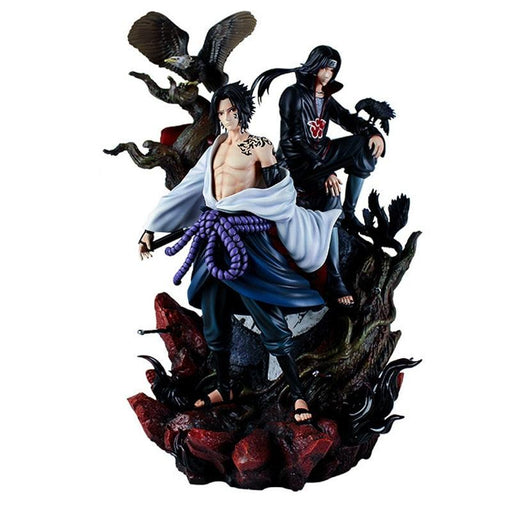 Figurine Naruto Sasuke et Itachi Uchiwa - Magasin Manga