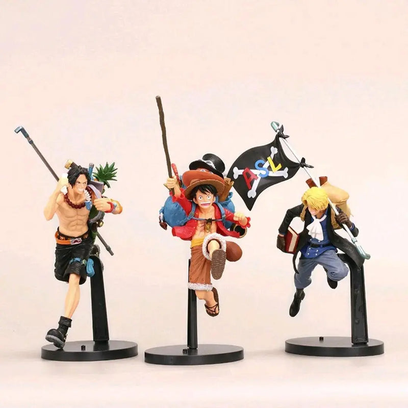 Figurine One Piece Luffy, Ace & Sabo - Magasin Manga