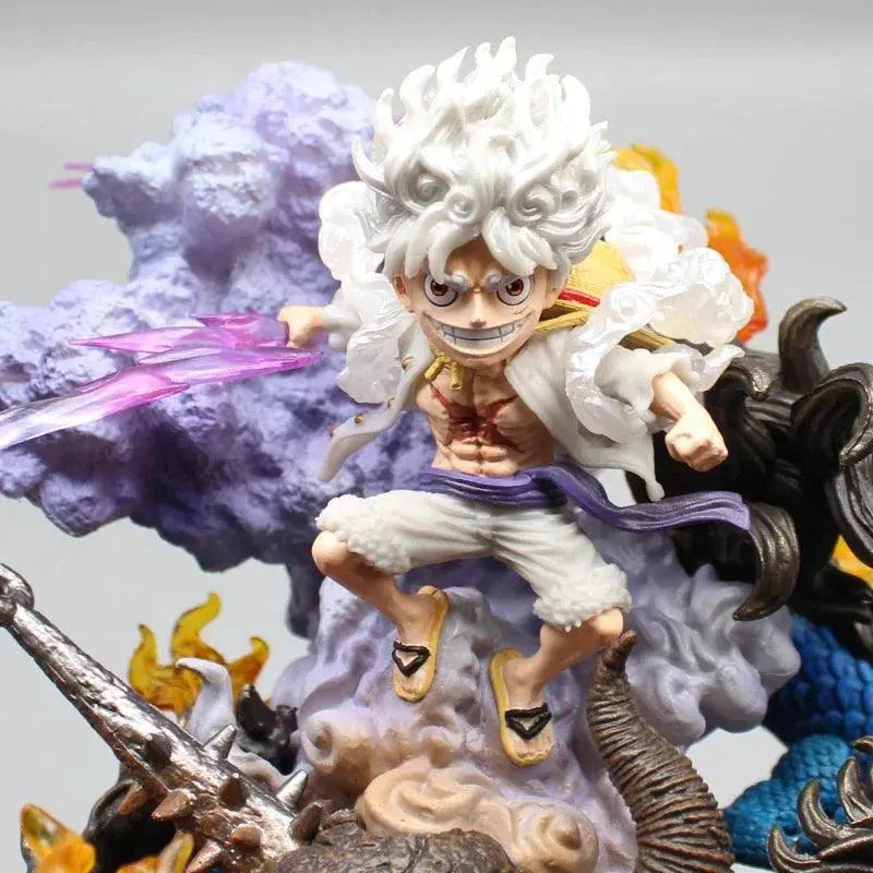 Figurine One Piece Luffy Nika Vs Kaido - Magasin Manga