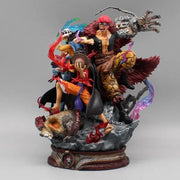 Figurine One Piece Monkey D. Luffy Eustass Kid Trafalgar D. Water Law - Magasin Manga