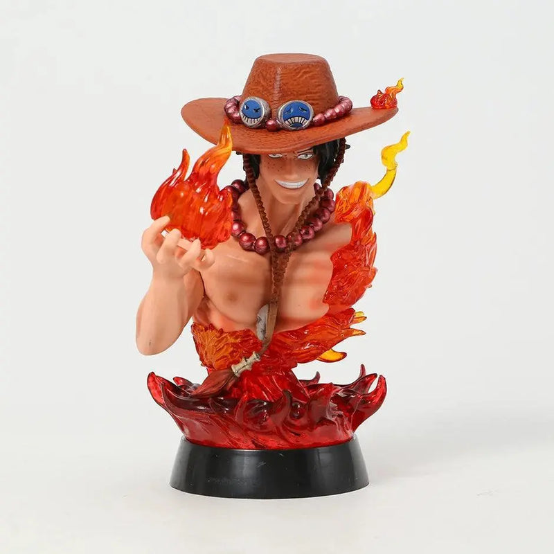 Figurine One Piece Portgas D Ace Buste - Magasin Manga