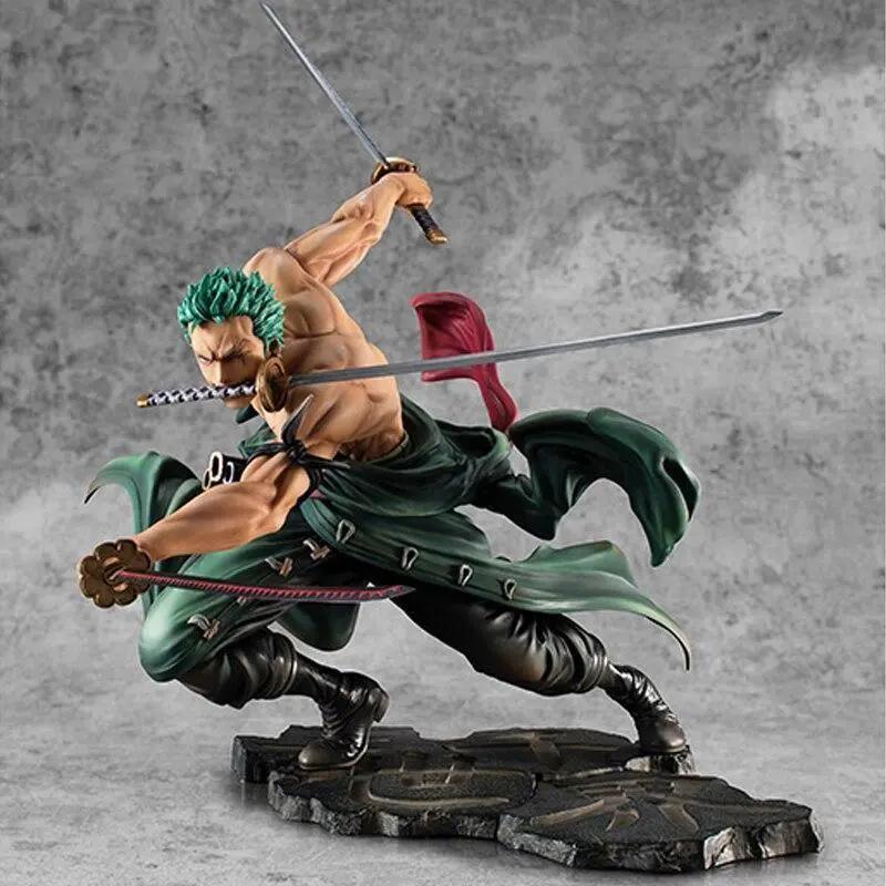 FGuérinInternational Figurine Roronoa Zoro One Piece Collection Décoration Anime Manga Personnage Jouet Artisanat Anniversaire Noel PVC env.35cm FGuérinInternational Figurine Roronoa Zoro One Piece Collection Décoration Anime Manga Personnage Jouet Artisanat Anniversaire Noel PVC env.35cm