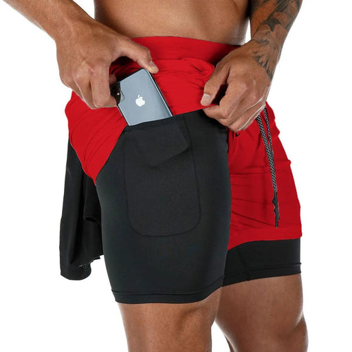 Short de Fitness de Compression - Berserk Rouge - Magasin Manga