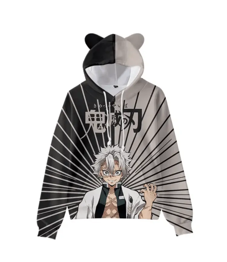 Sweat Démon Slayer Ourson - Sanemi - Magasin Manga