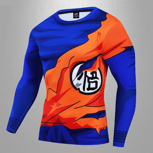 T-Shirt de Compression - Dragon Ball Goku Fight - Magasin Manga