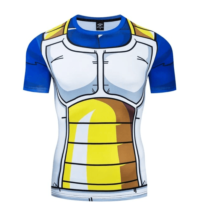 T-Shirt de Compression - Dragon Ball Vegeta - Magasin Manga