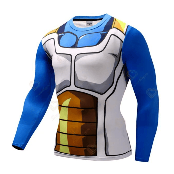 T-Shirt de Compression - Dragon Ball Vegeta - Magasin Manga