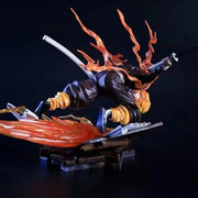 Figurine Démon Slayer - Agatsuma Zenitsu "Dieu du Feu" LED - Magasin Manga