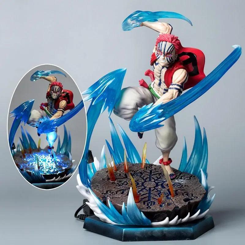 Figurine Demon Slayer Akaza à Led - Magasin Manga