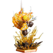 Figurine Demon Slayer Agatsuma Zenitsu Lumineuse Led - Magasin Manga