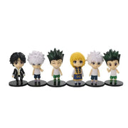 Mini figurine Hunter X Hunter 6pcs/set - Magasin Manga