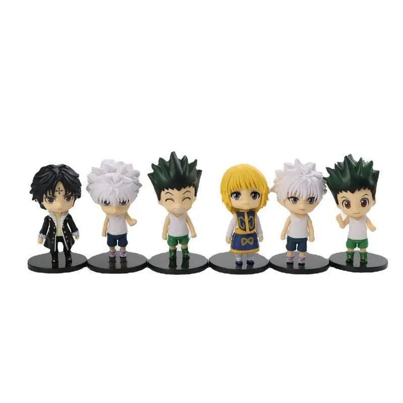 Mini figurine Hunter X Hunter 6pcs/set - Magasin Manga