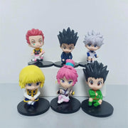 Mini figurine Hunter X Hunter 6pcs/set - Magasin Manga