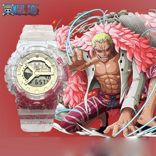 Montres Digital à Quartz One Piece Doflamingo - Magasin Manga