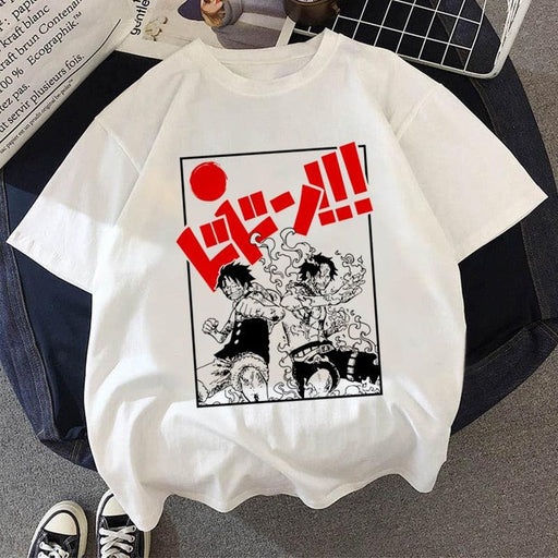 T-Shirt One Piece Ace & Luffy - Magasin Manga
