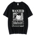 T-Shirt One Piece Monkey D. Luffy Wanted - Magasin Manga